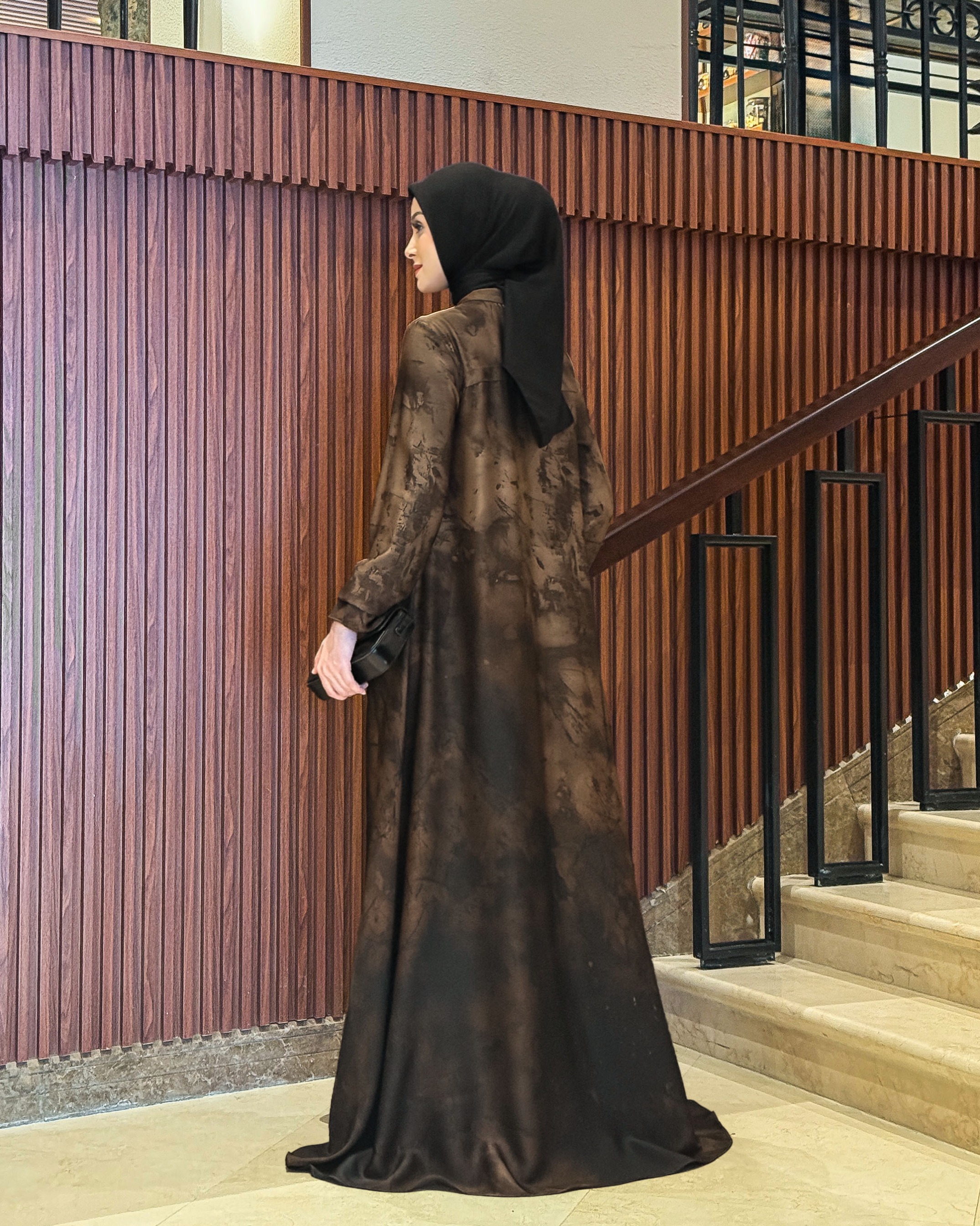 Mariam Dress (Choco Brown)