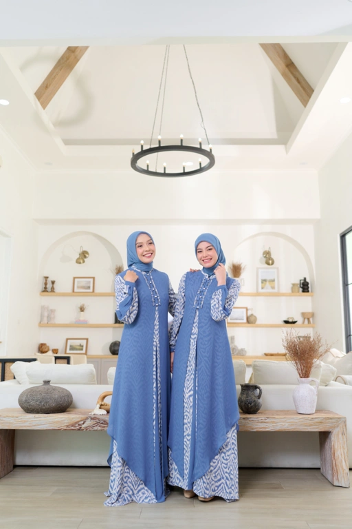 Image of Ethnic Dress (Denim)