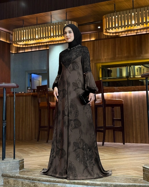 Image of Allisa Dress (Choco)