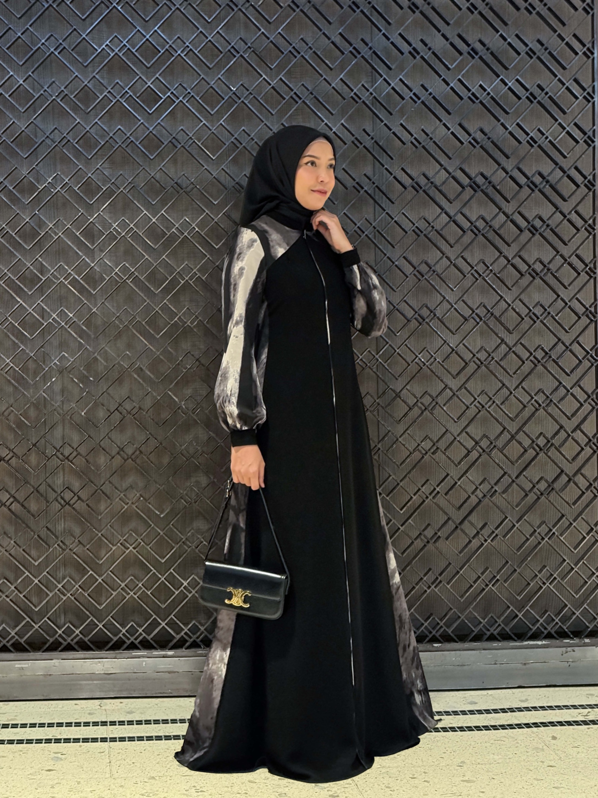 Zahira Dress (Motif Abstract)