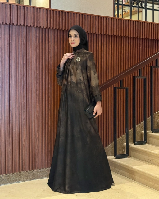Mariam Dress (Choco Green)