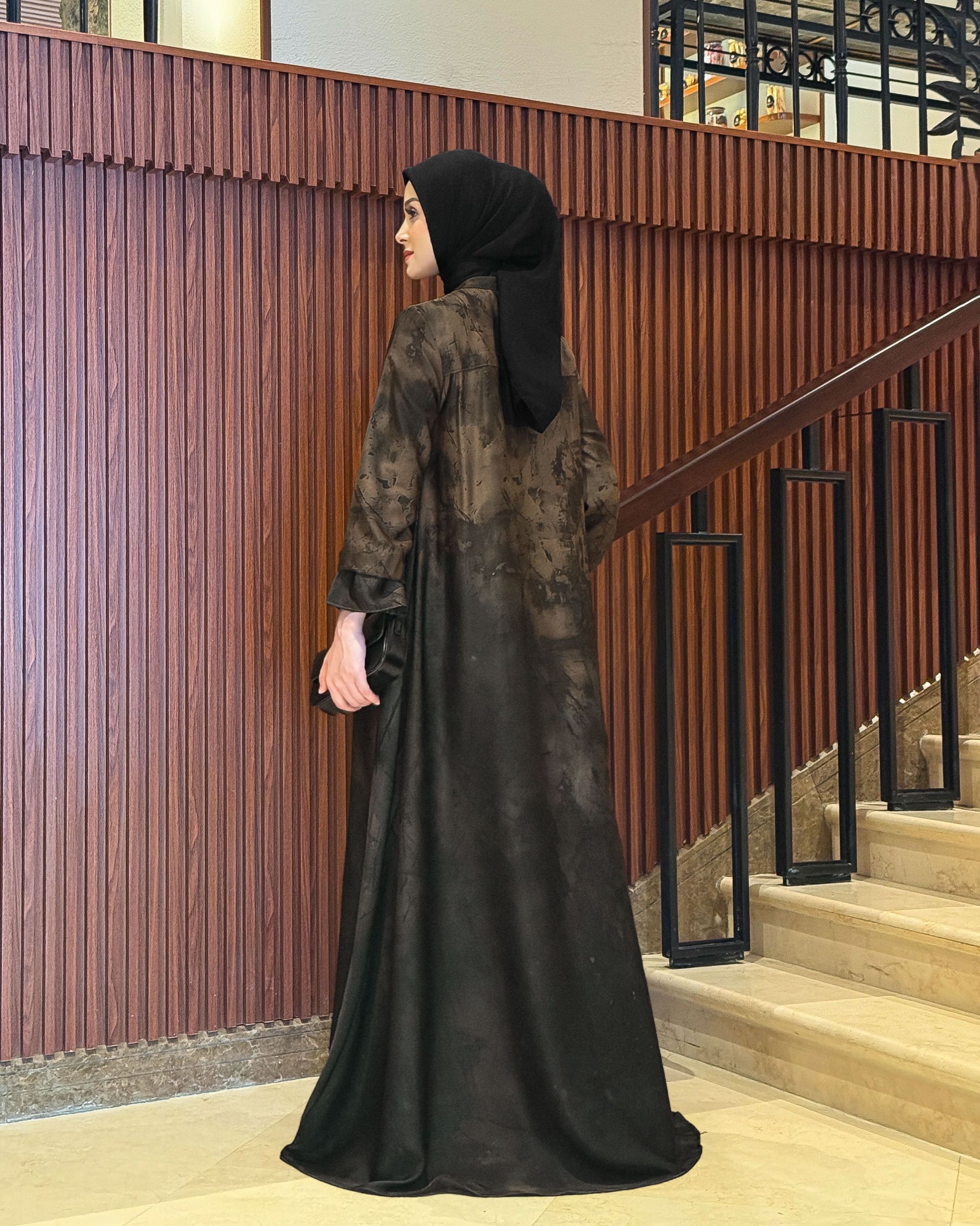 Mariam Dress (Choco Green)