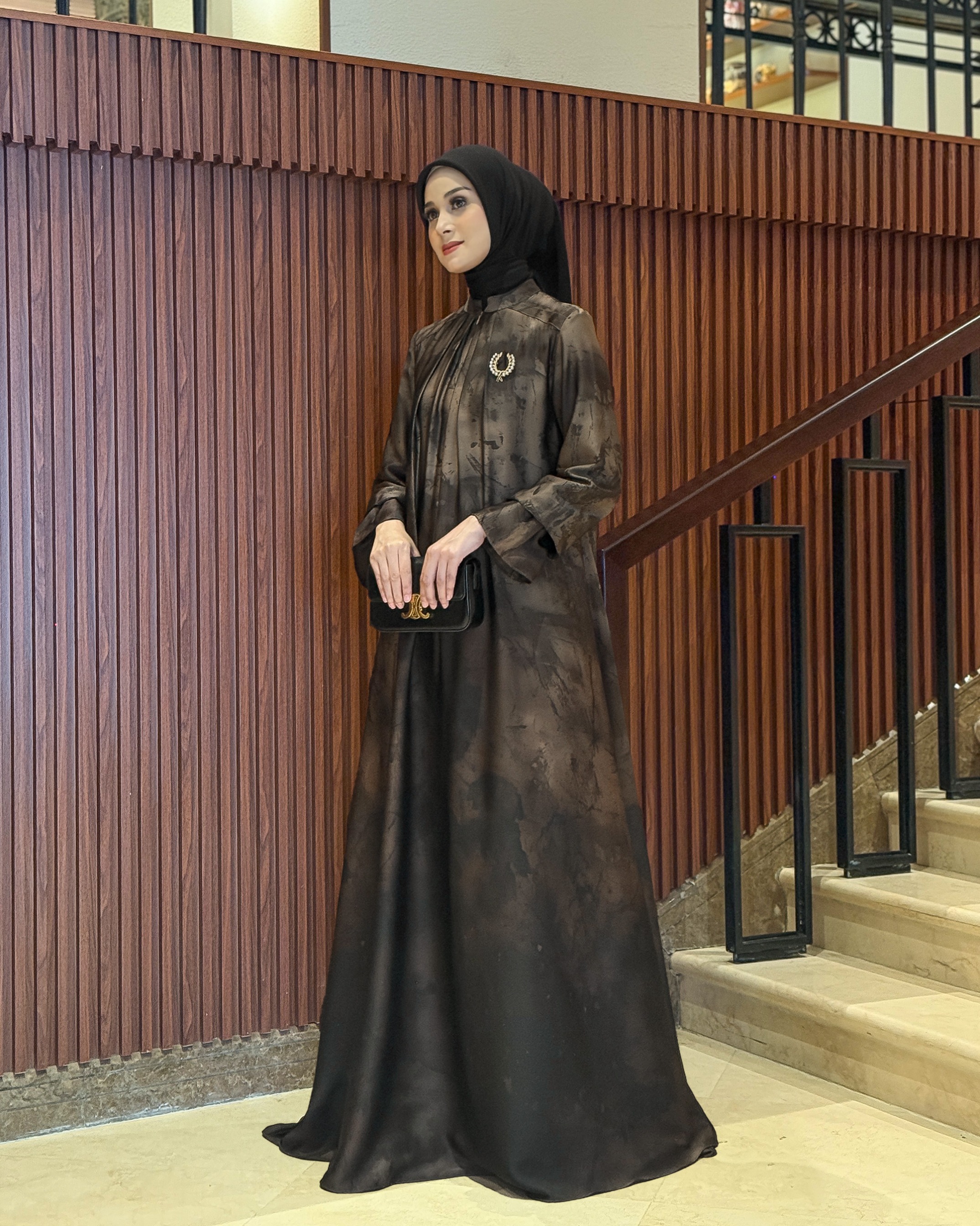 Mariam Dress (Choco Grey)