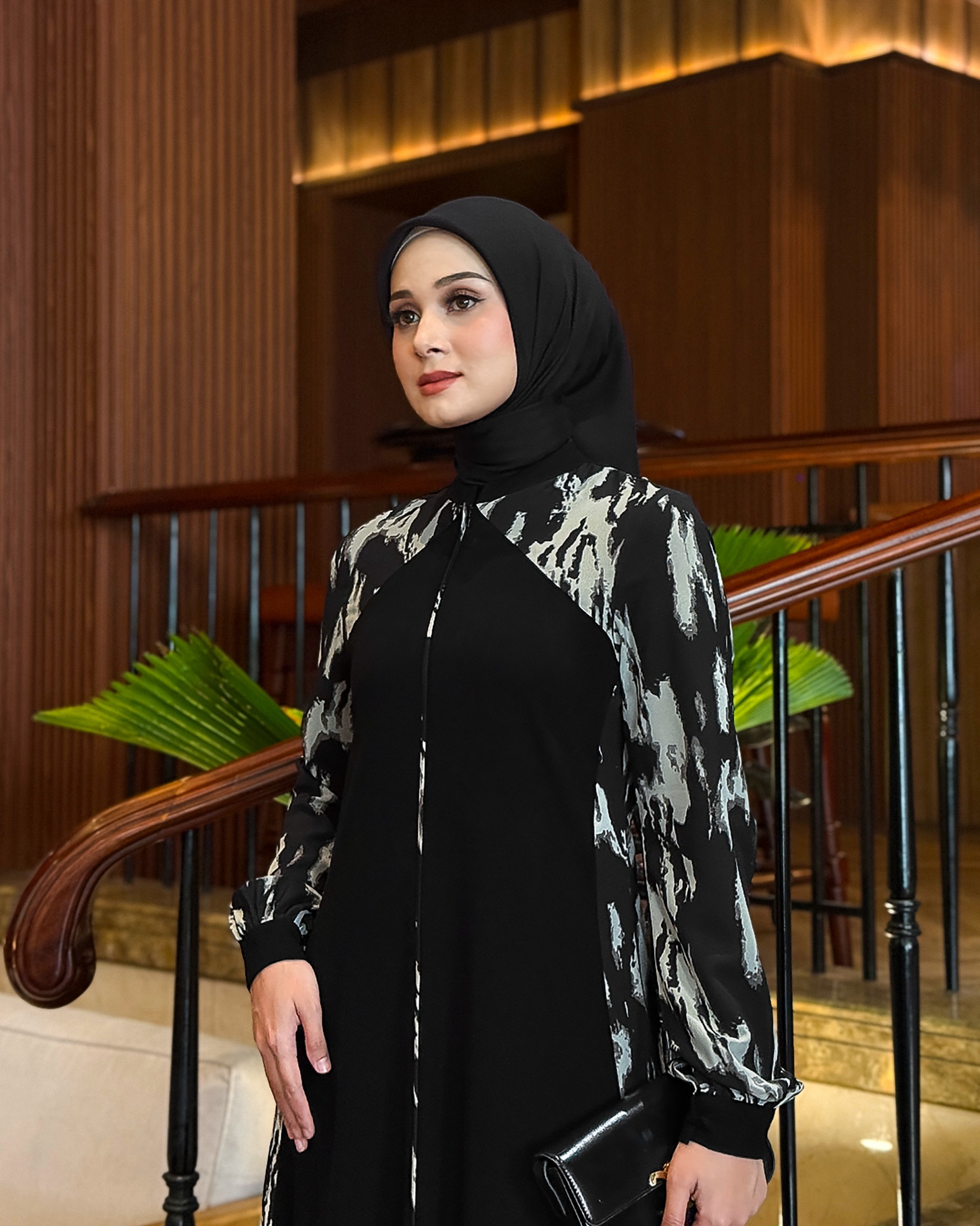 Zahira Dress (Obsidian)