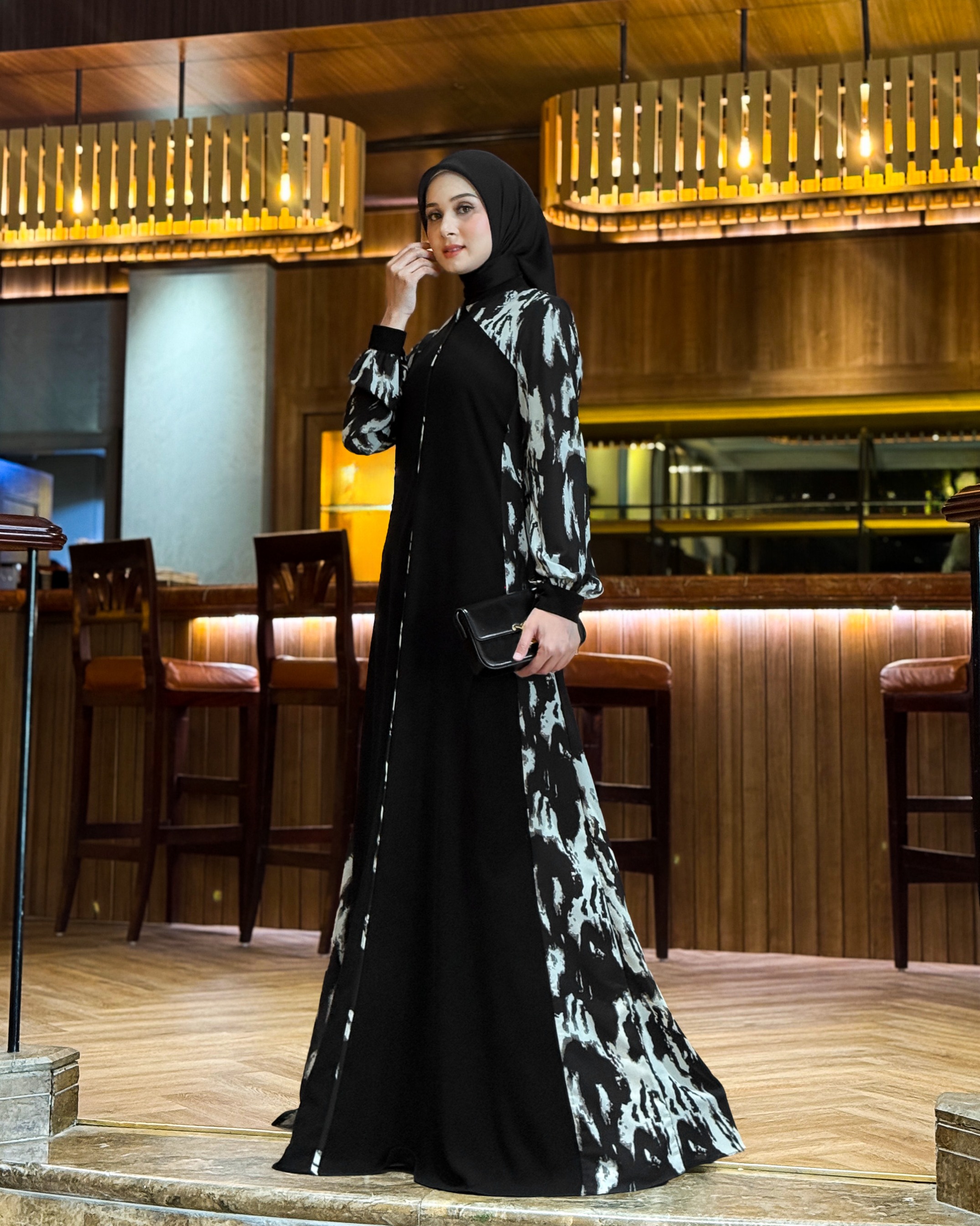 Zahira Dress (Obsidian)