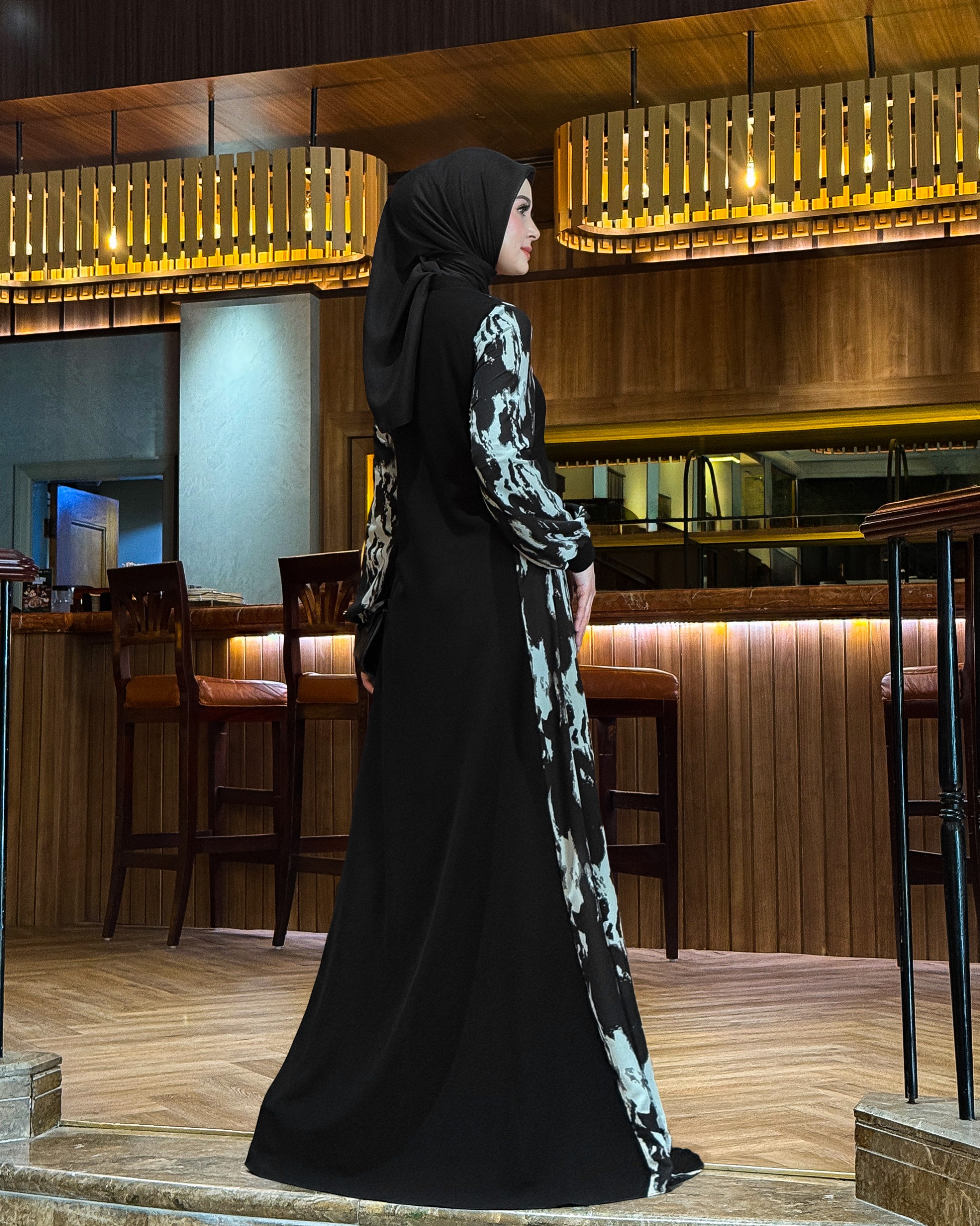 Zahira Dress (Obsidian)