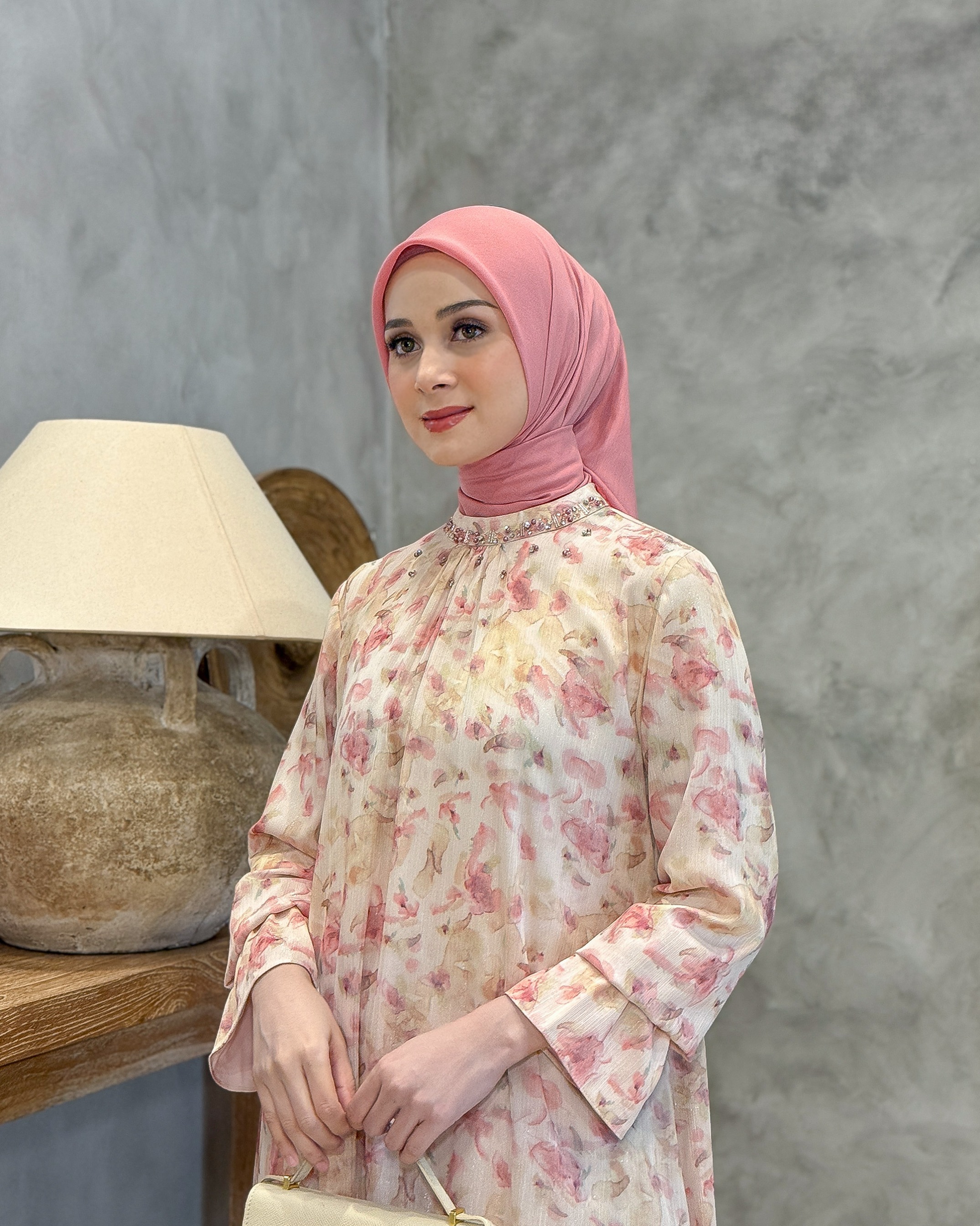 Lamisya Dress (Rose Blush)