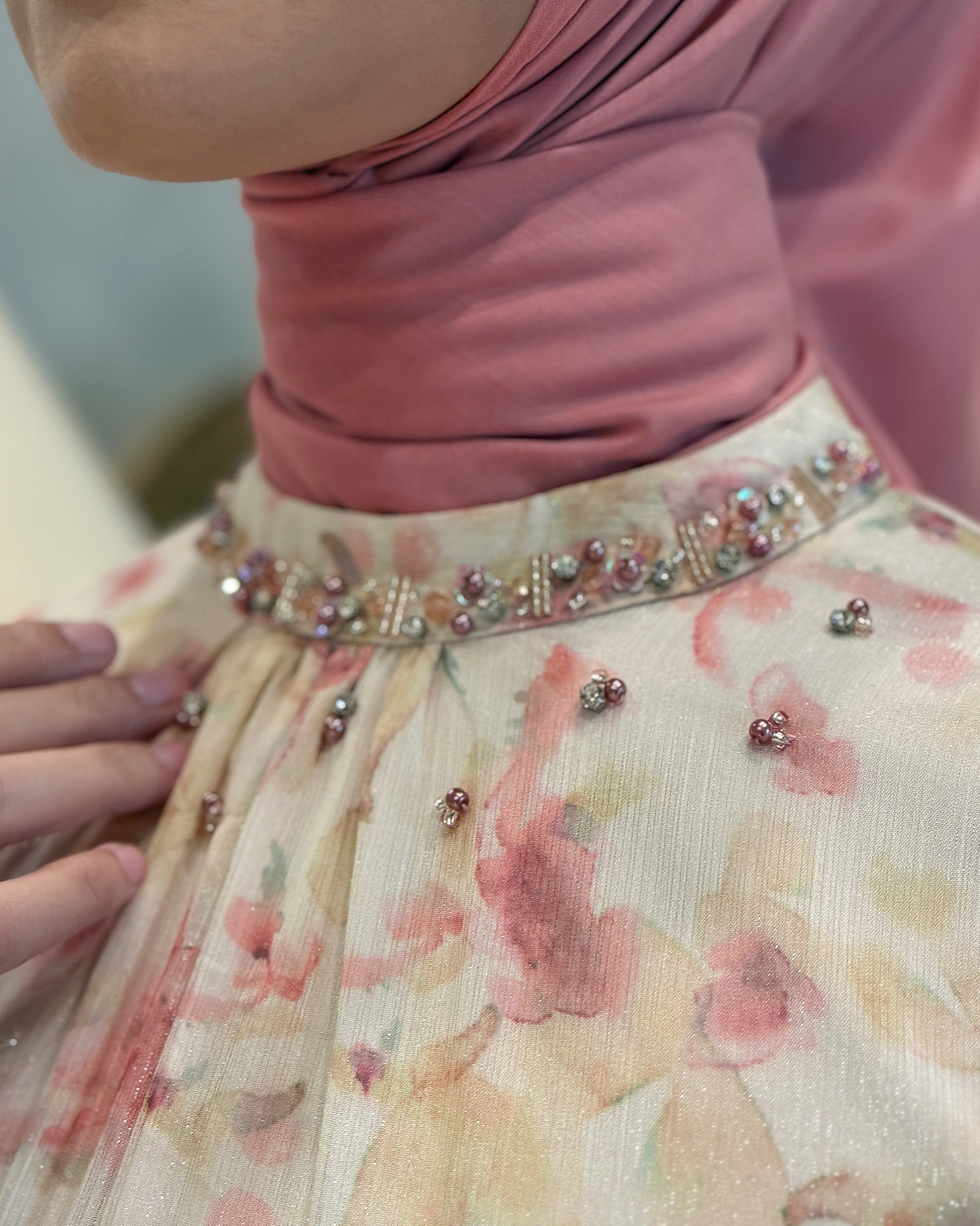 Lamisya Dress (Rose Blush)