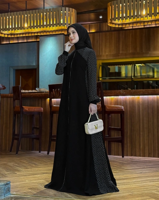 Zahira Dress (Micro Polka)