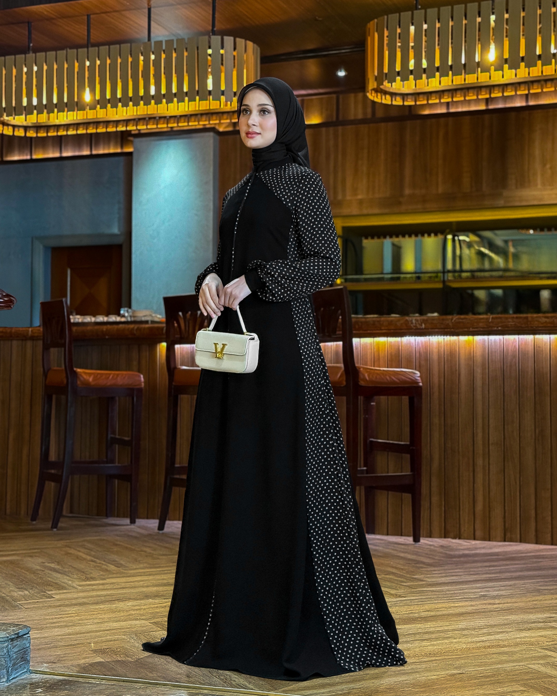 Zahira Dress (Micro Polka)