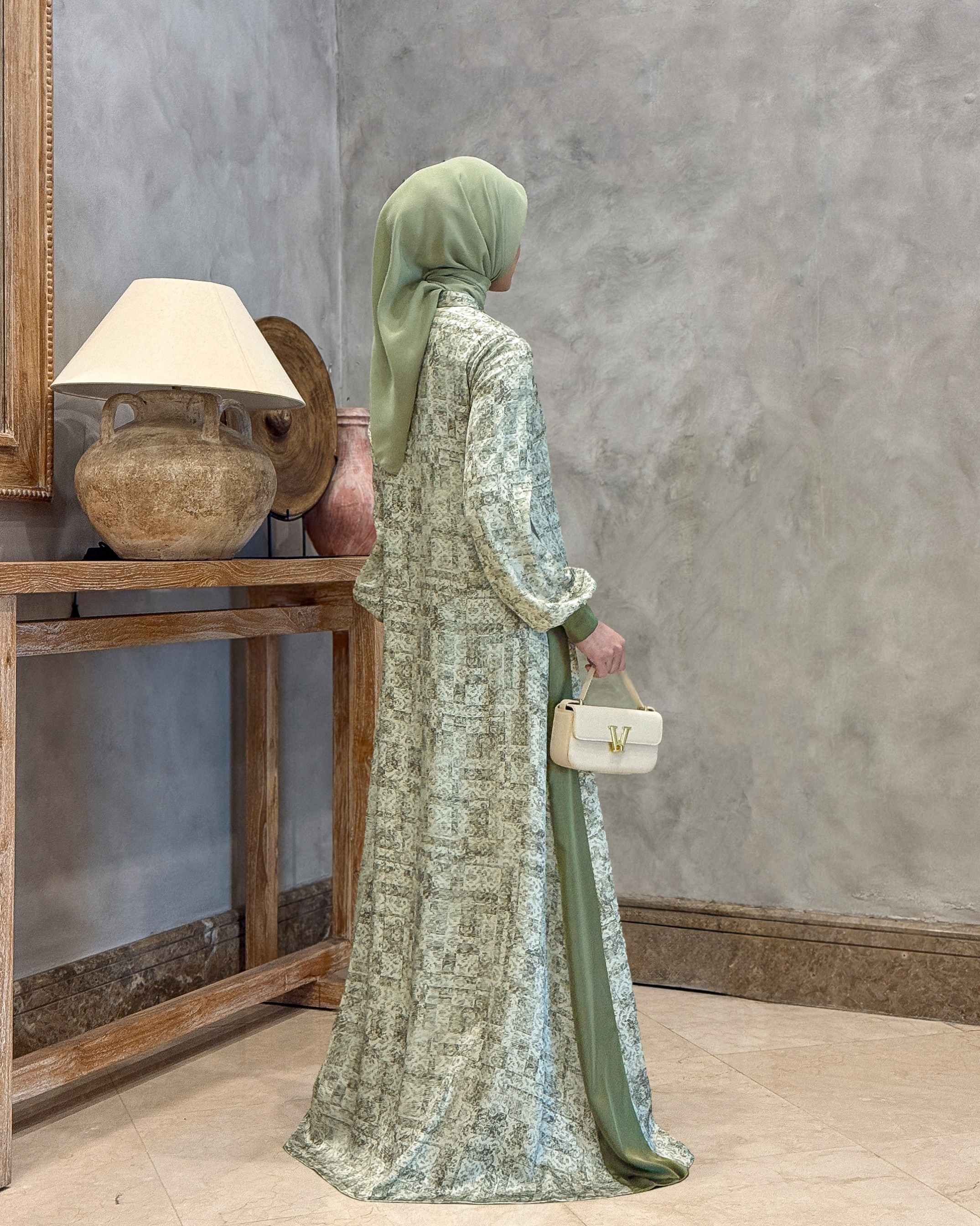 Lamia Dress (Sage)