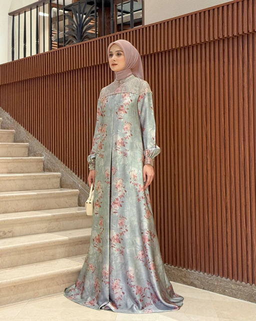 Image of Yasha Dress (Sage Bloom)