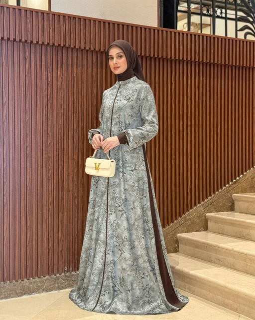 Lamia Dress (Wardah Espresso)