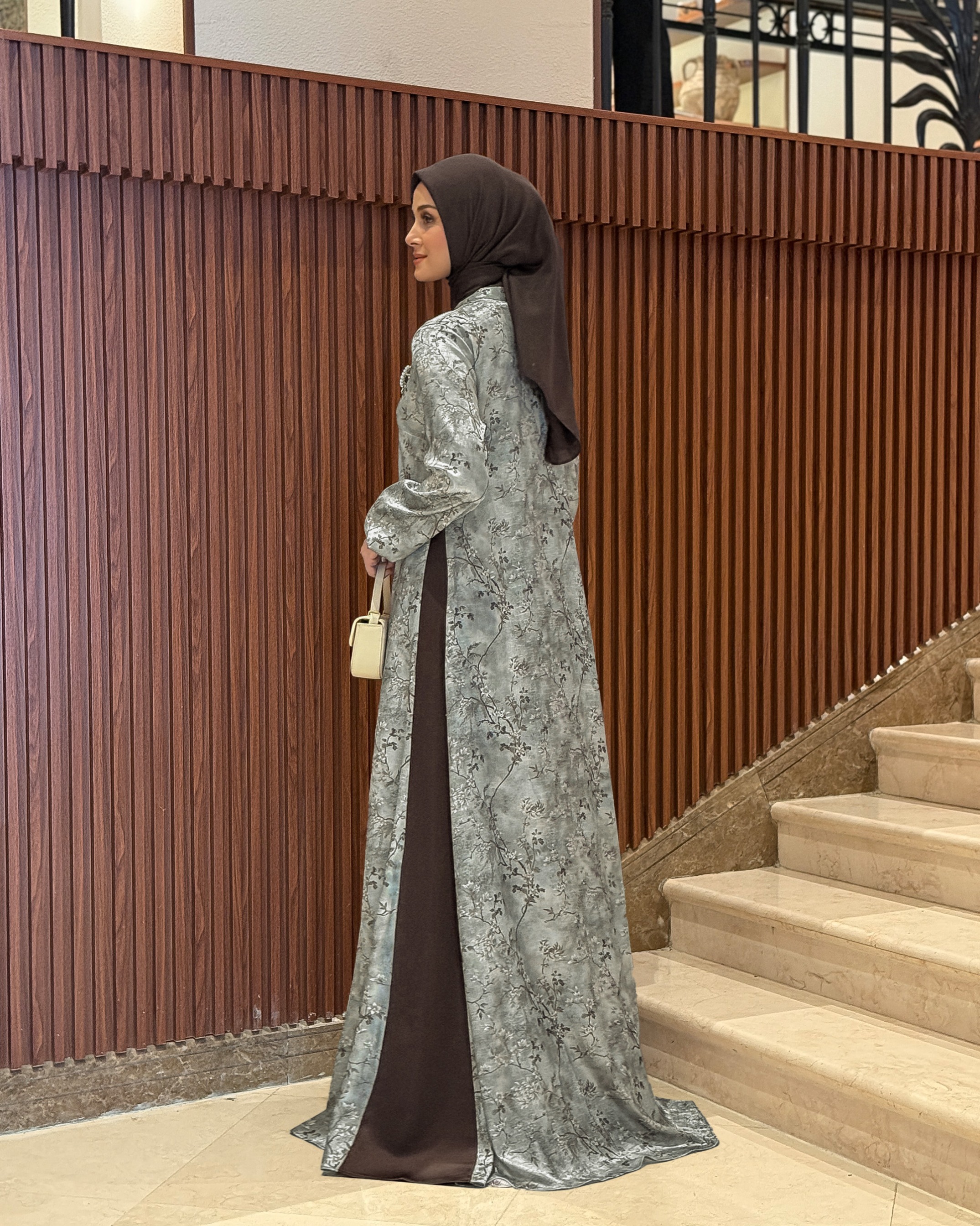 Lamia Dress (Wardah Espresso)