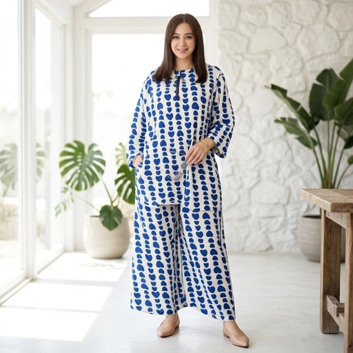 Stelan Kulot Rayon Priyanka Love Series