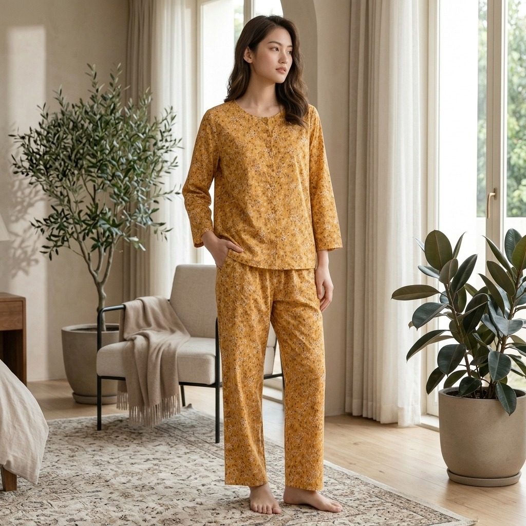 Piyama / oneset Wanita Premium Agnes AP6528(01) by Priyanka