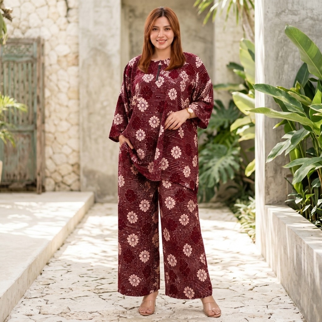 Stelan Kulot Rayon Priyanka Salur Series