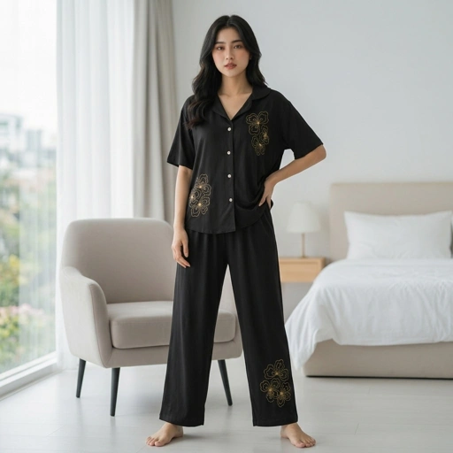 Melia Set - Setelan Piyama One Set By Priyanka 