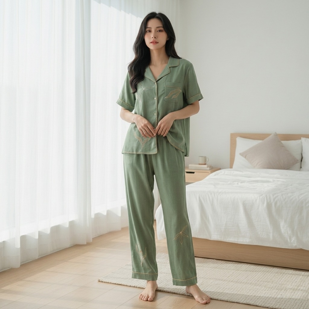 Laras Set - Setelan Piyama One Set By Priyanka 