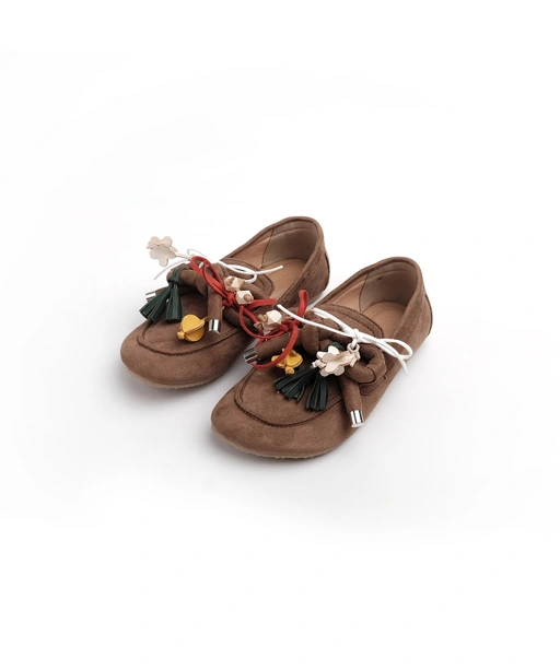 CAJSA x MACHERIE | ZOE CHESTNUT - FLATSHOES