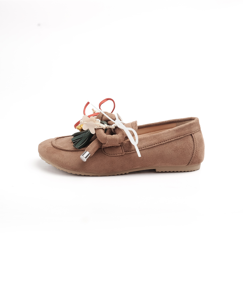 CAJSA x MACHERIE | ZOE CHESTNUT - FLATSHOES