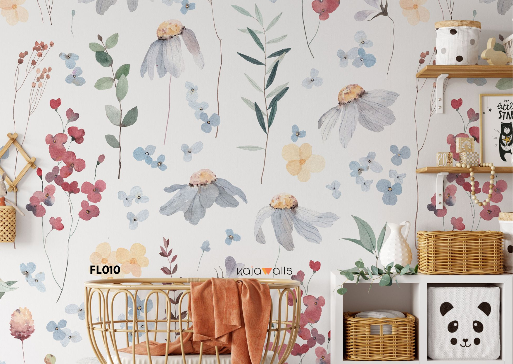 FLORAL Wallpaper Mural (part 1)