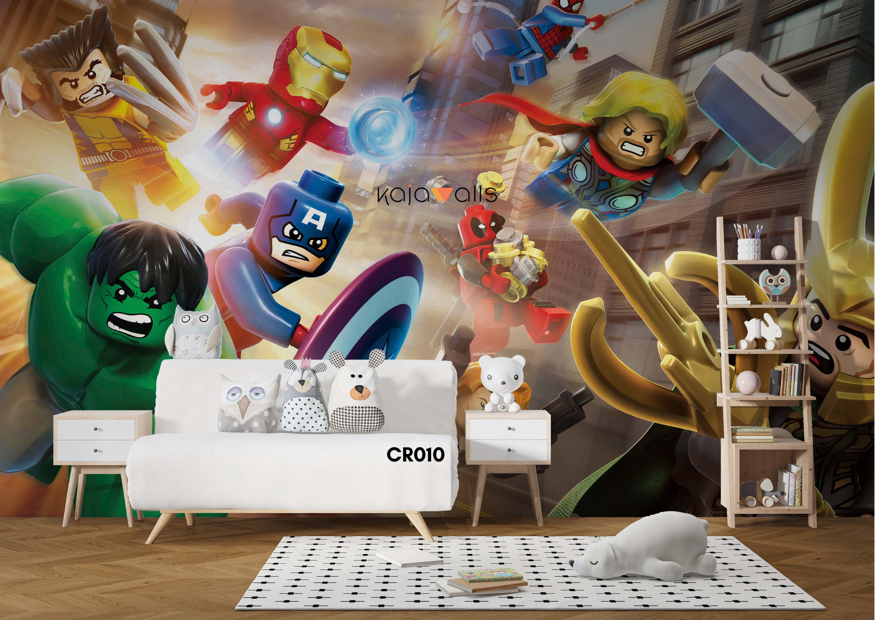 Character Kids Wallpaper Mural (part 1)