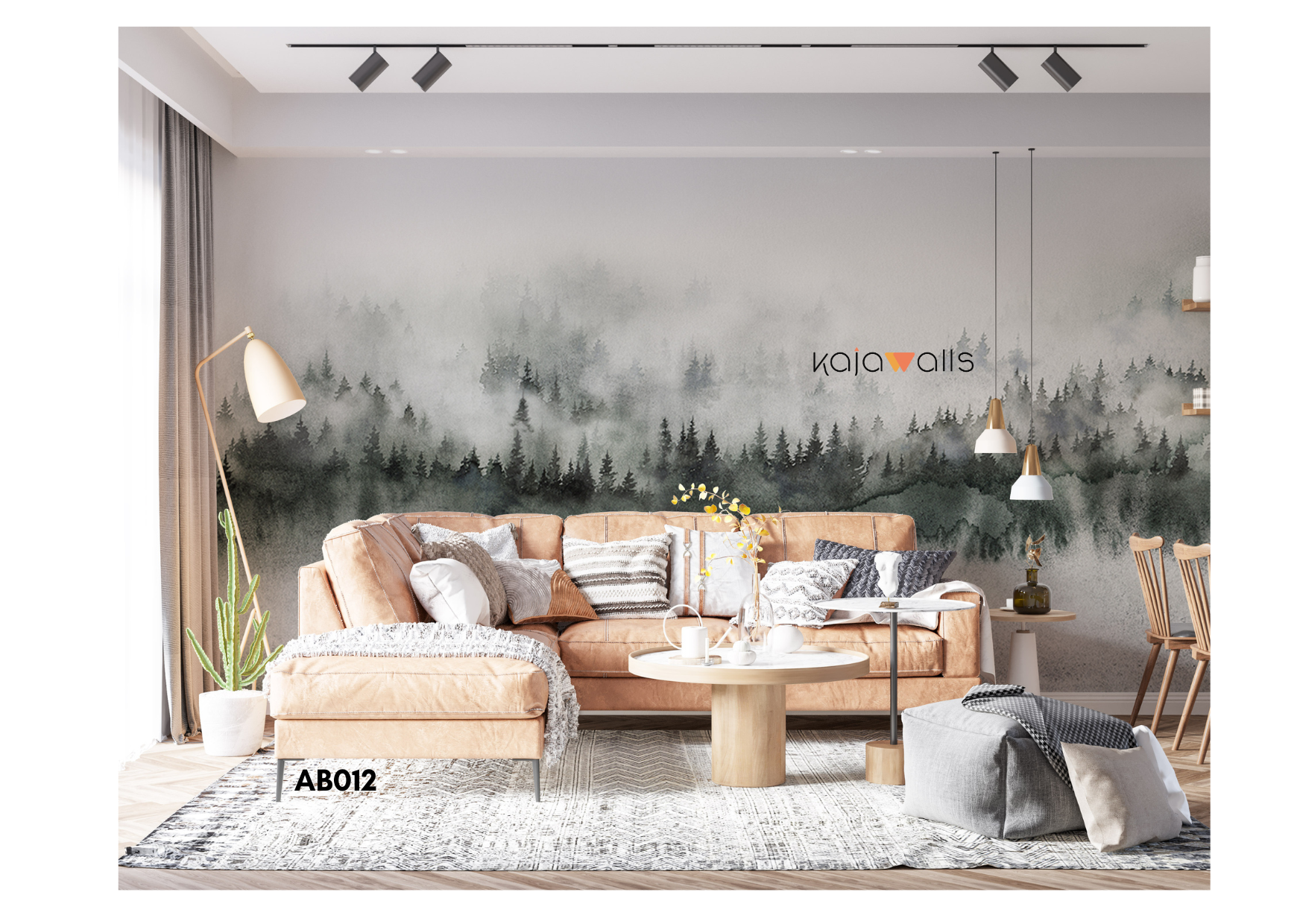 ABSTRACT WATERCOLOR Wallpaper Mural (part 1)