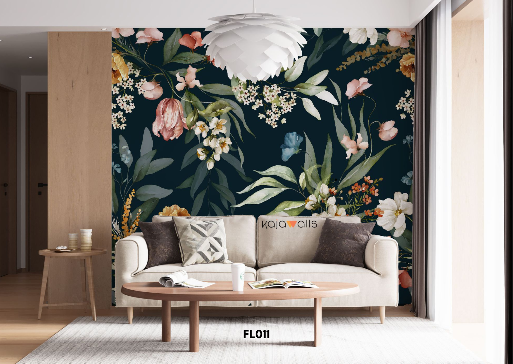 FLORAL Wallpaper Mural (part 1)