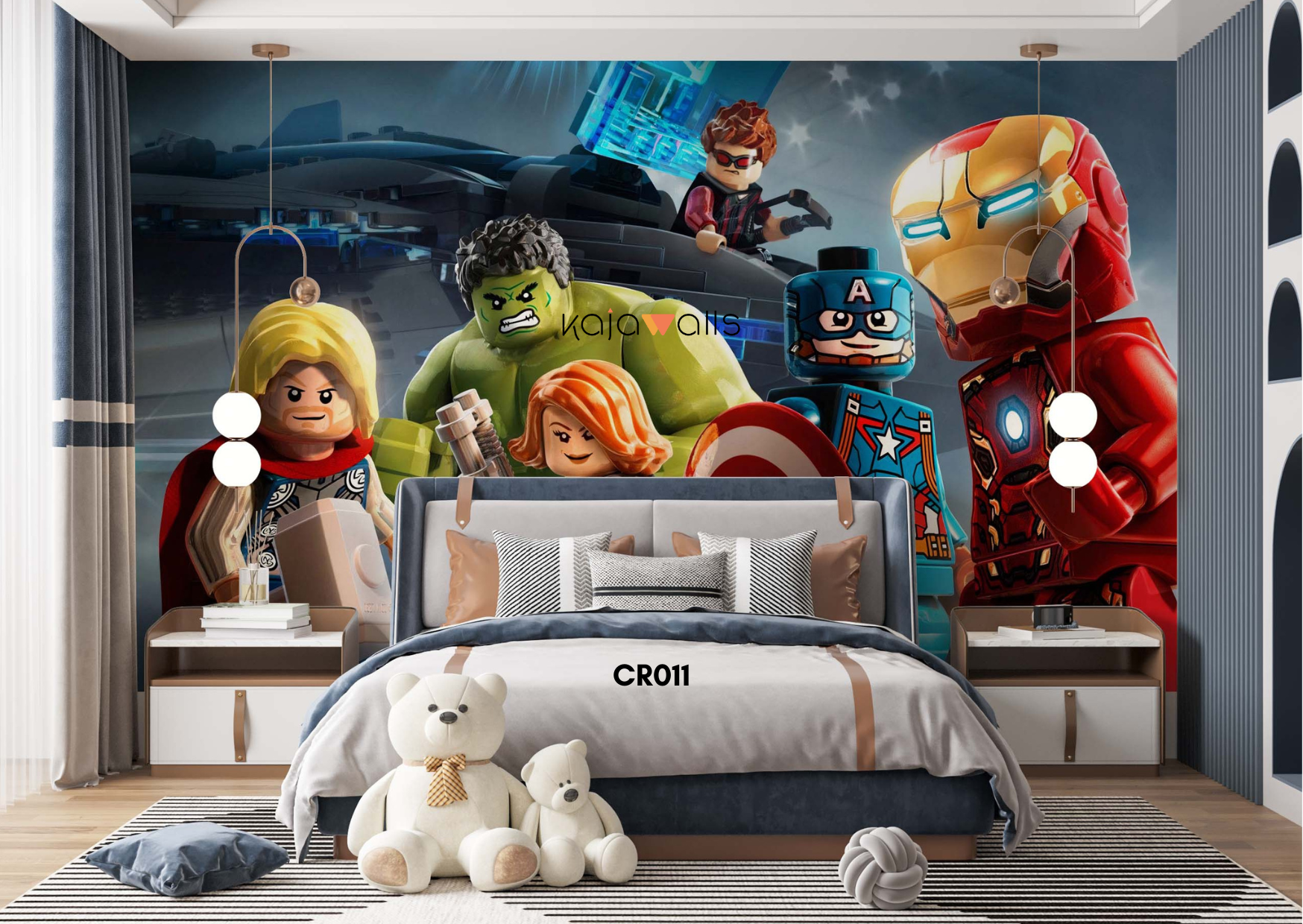 Character Kids Wallpaper Mural (part 1)
