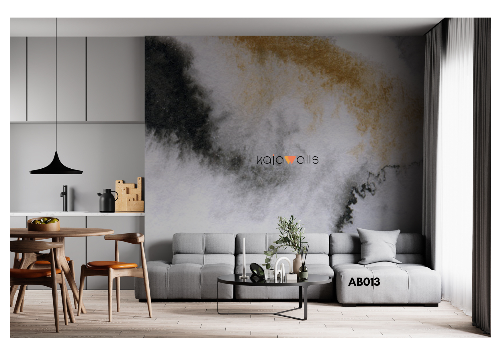 ABSTRACT WATERCOLOR Wallpaper Mural (part 1)