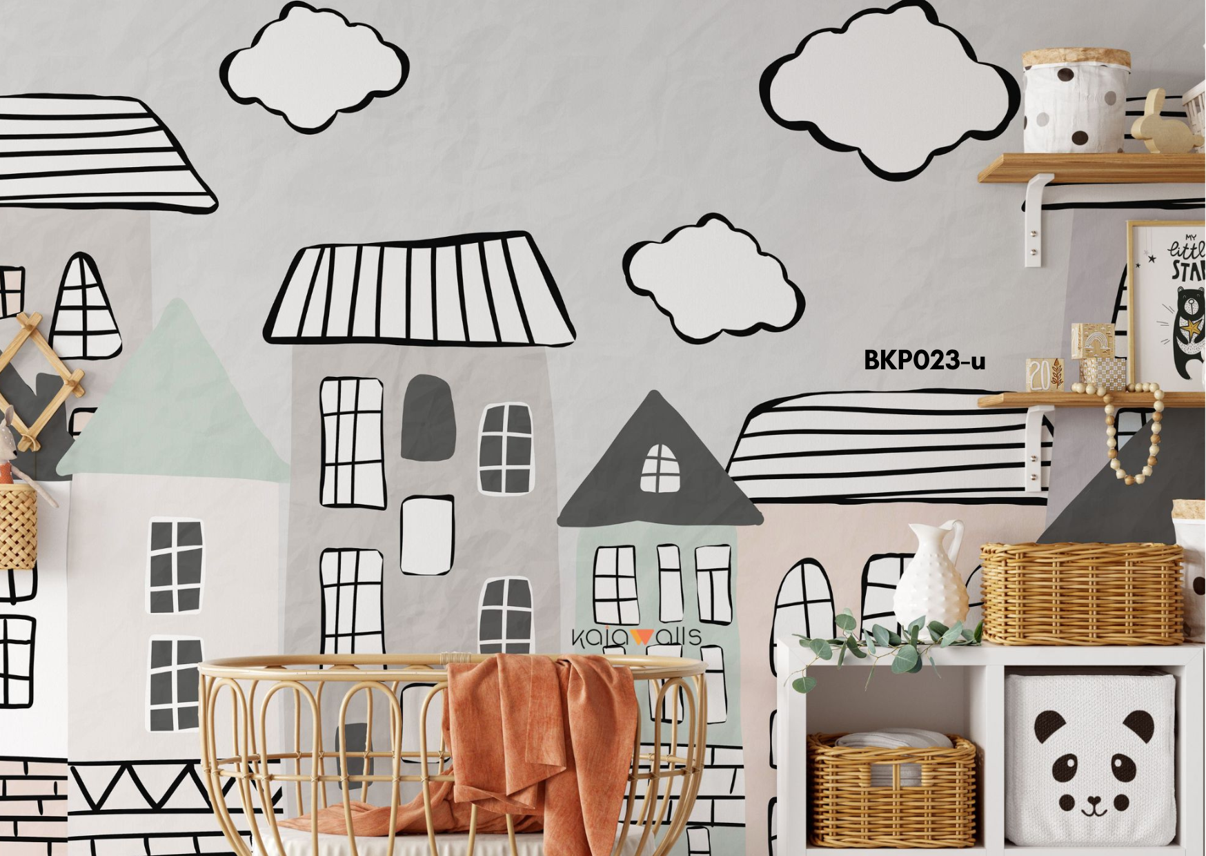 UNISEX Kids Wallpaper Mural (part 1)