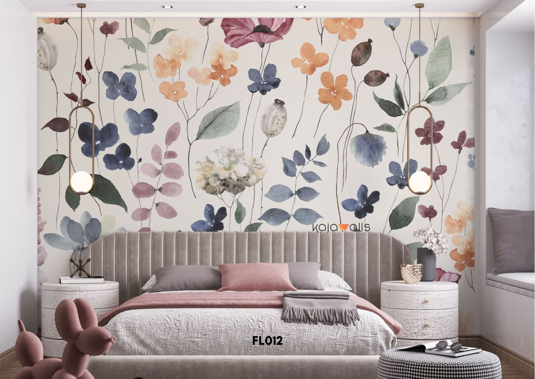 FLORAL Wallpaper Mural (part 1)
