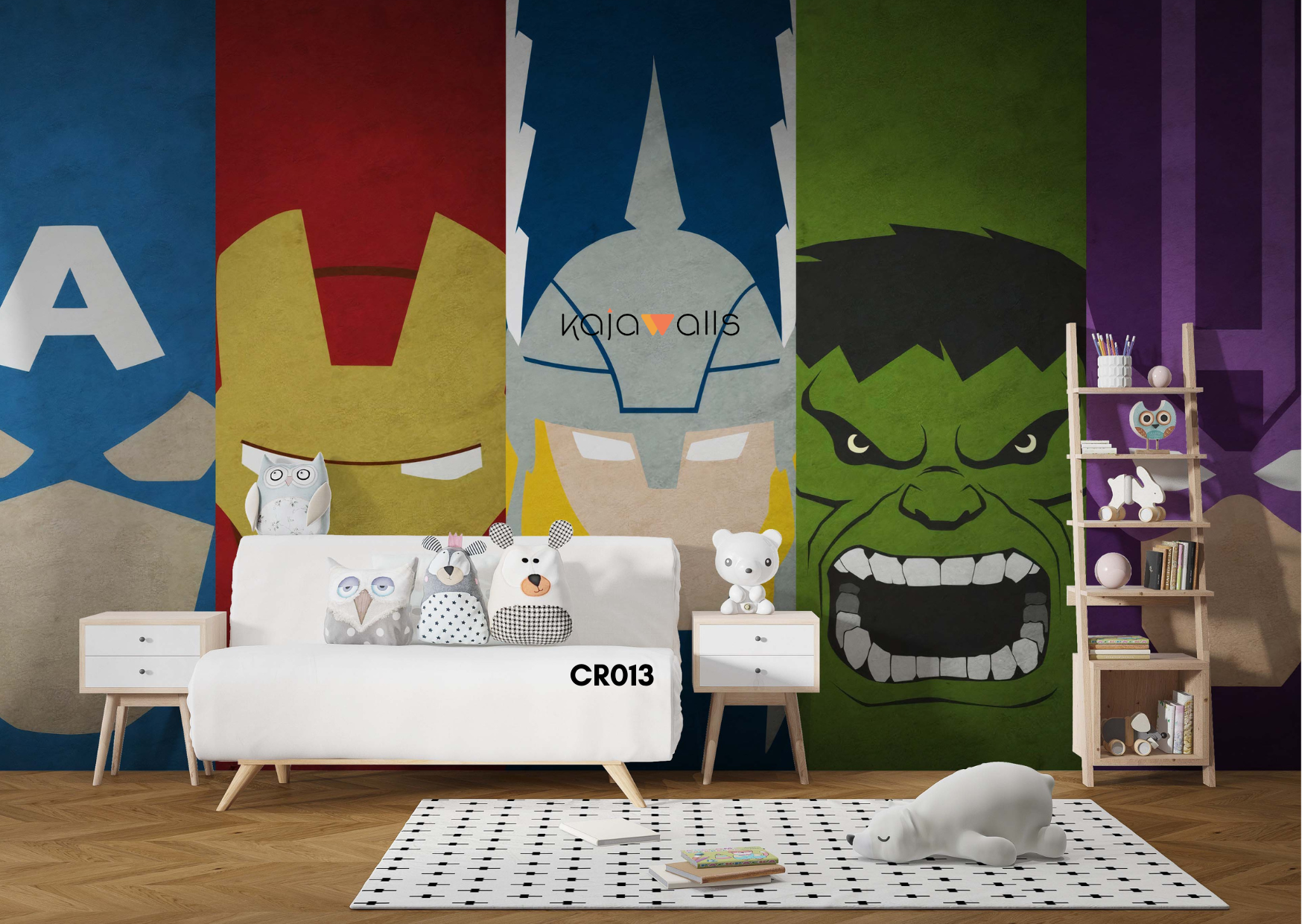 Character Kids Wallpaper Mural (part 1)