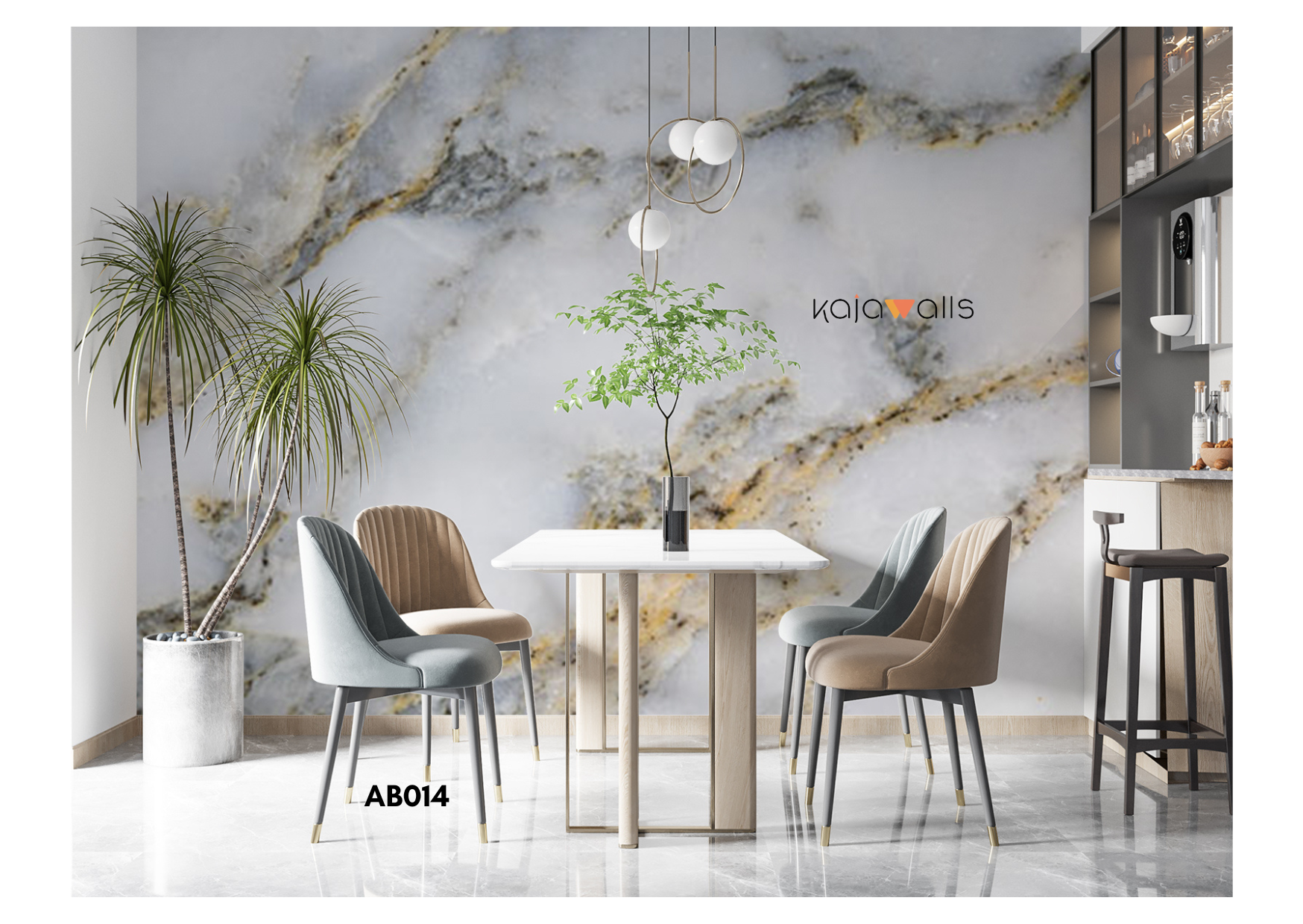 ABSTRACT WATERCOLOR Wallpaper Mural (part 1)