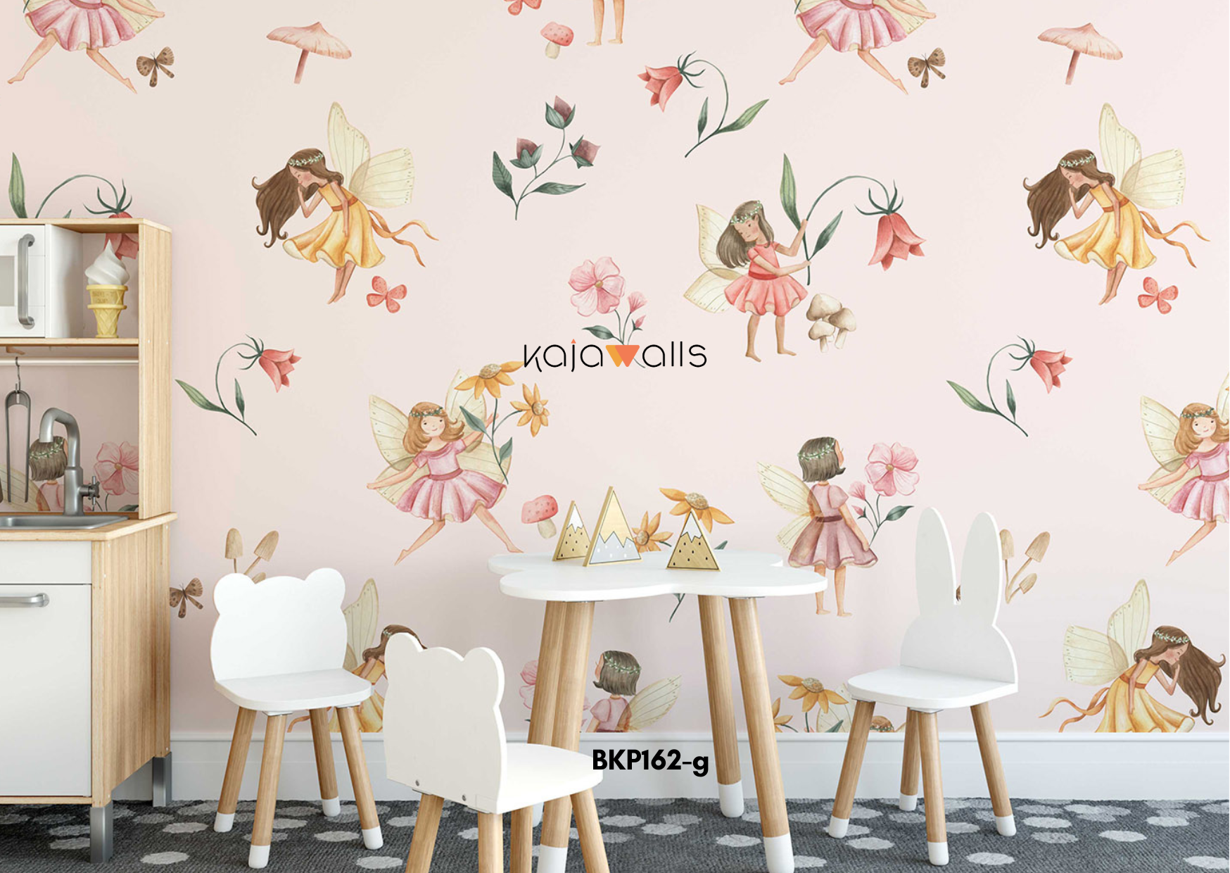 GIRLS THEME Kids Wallpaper Mural (part 1)