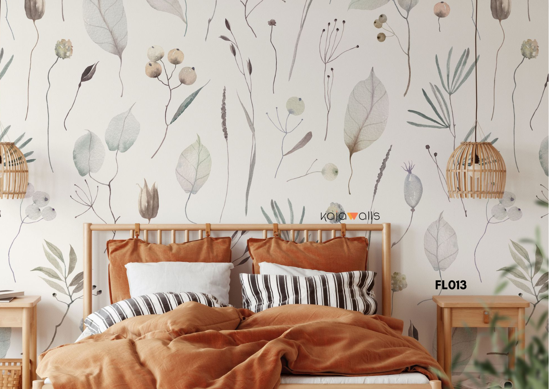 FLORAL Wallpaper Mural (part 1)