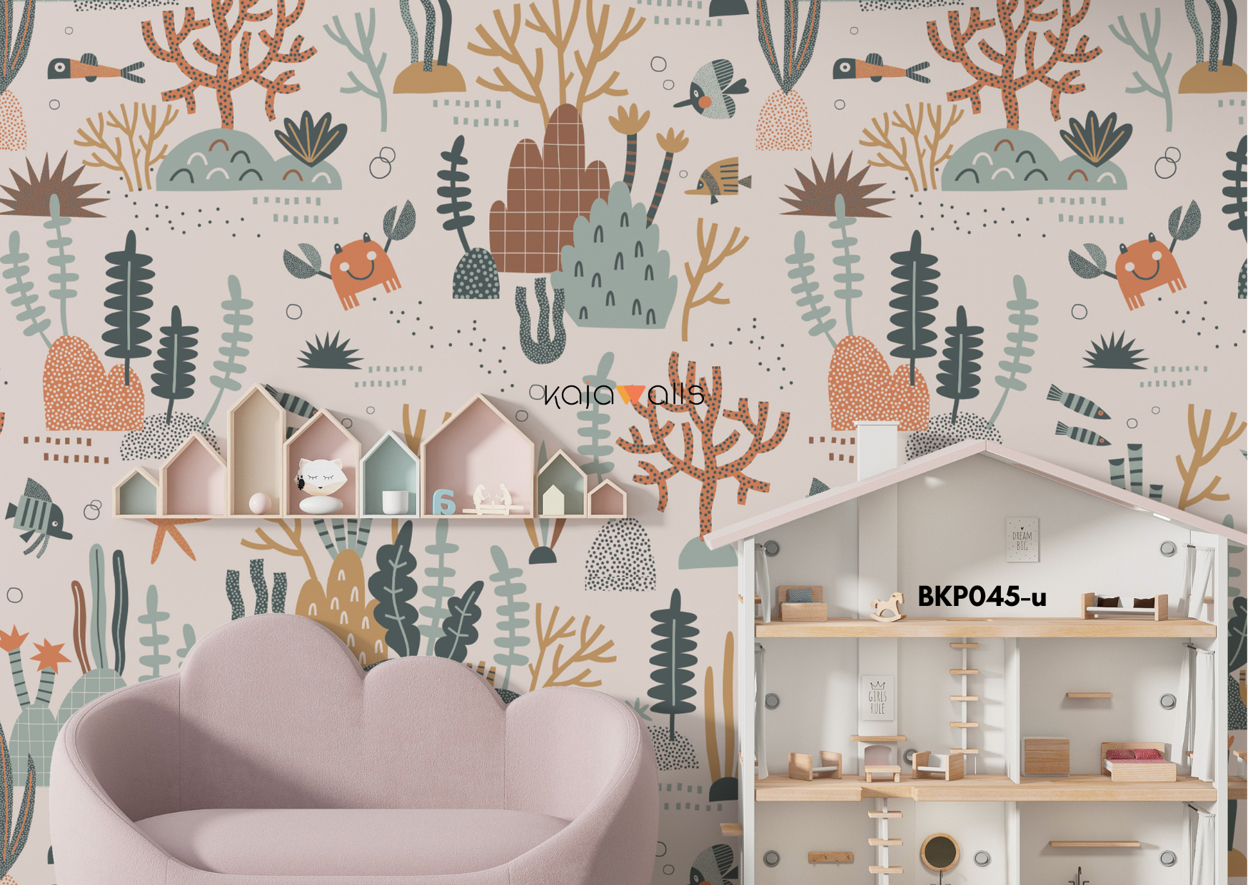 UNISEX Kids Wallpaper Mural (part 1)