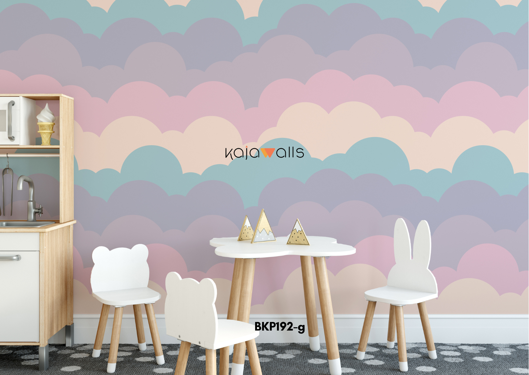 GIRLS THEME Kids Wallpaper Mural (part 1)