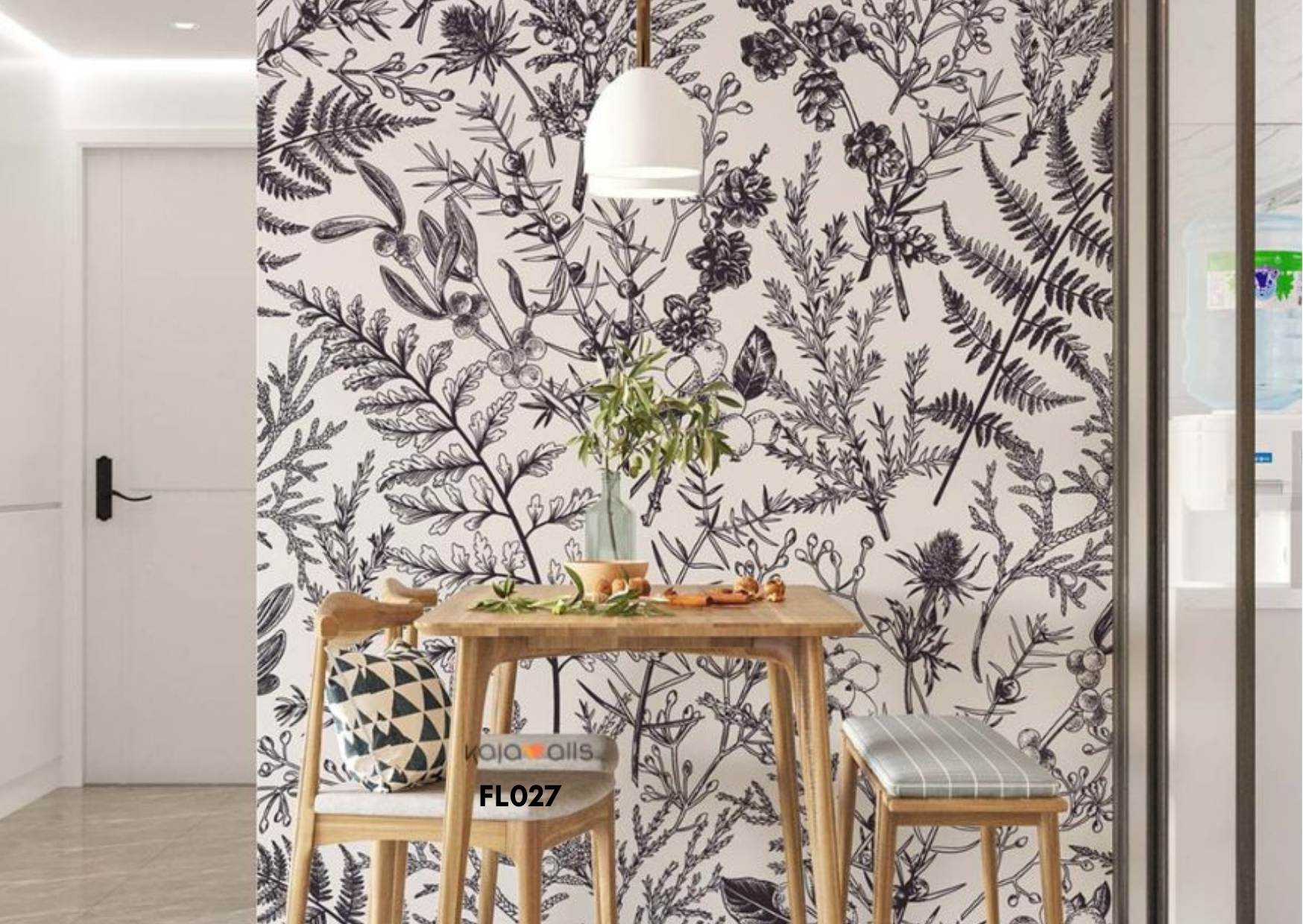 FLORAL Wallpaper Mural (part 1)