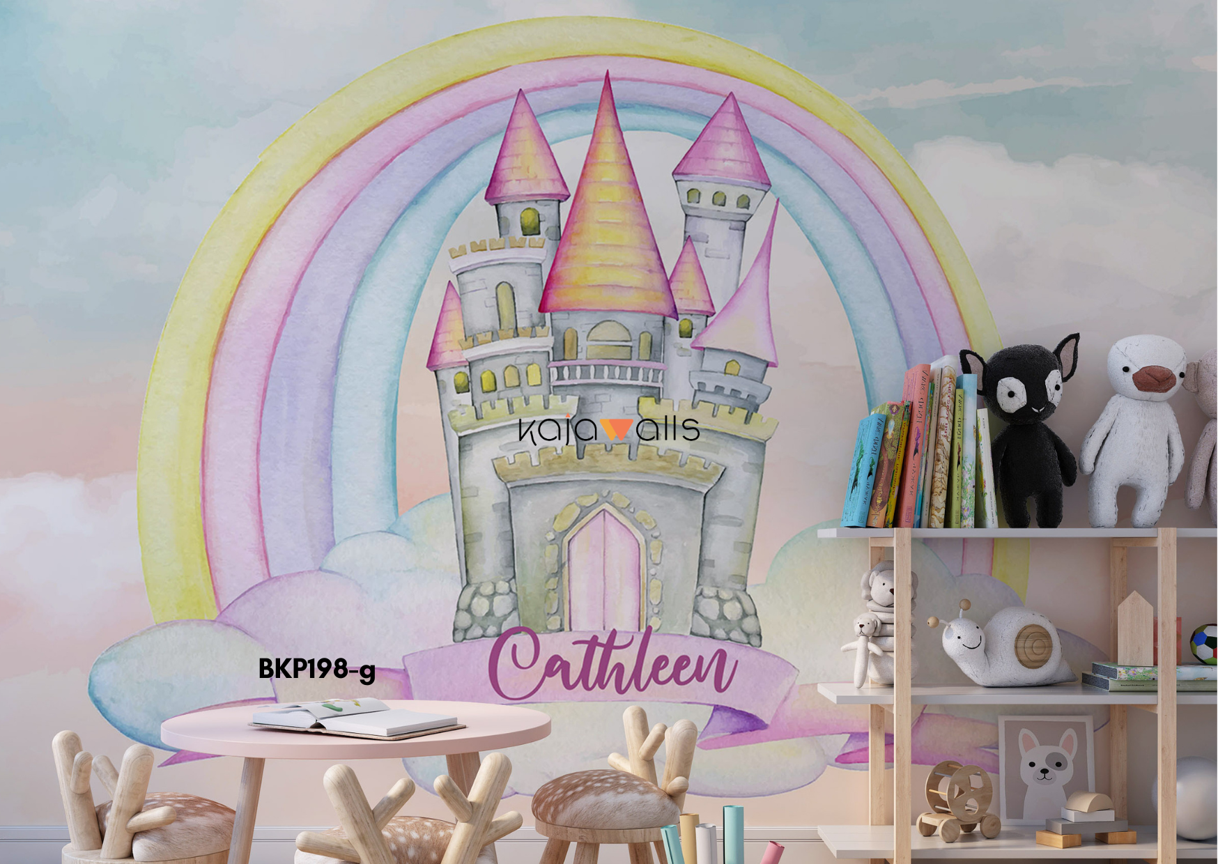 GIRLS THEME Kids Wallpaper Mural (part 1)