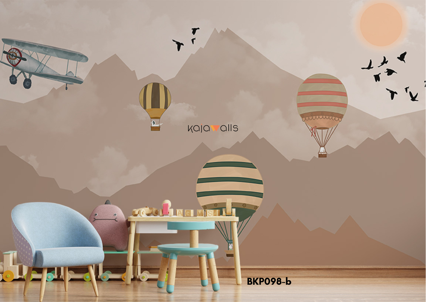 BOYS THEME Kids Wallpaper Mural (part 1)