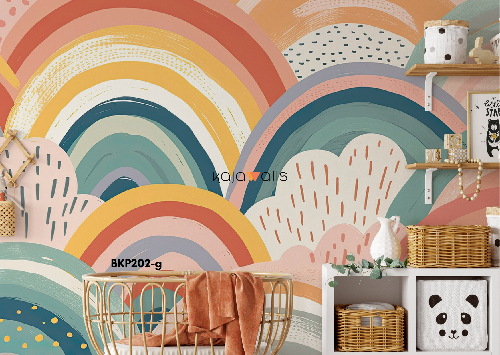 GIRLS THEME Kids Wallpaper Mural (part 1)