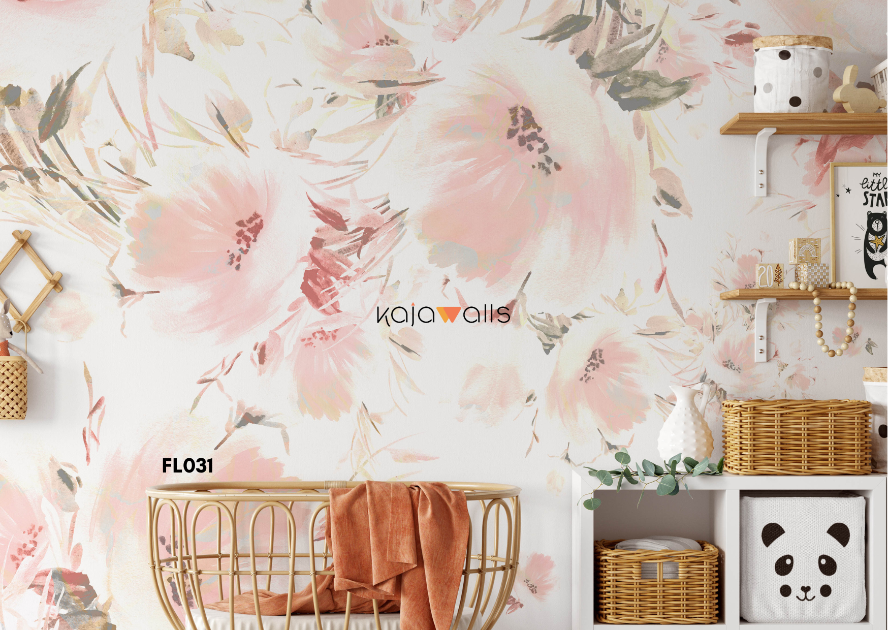 FLORAL Wallpaper Mural (part 1)