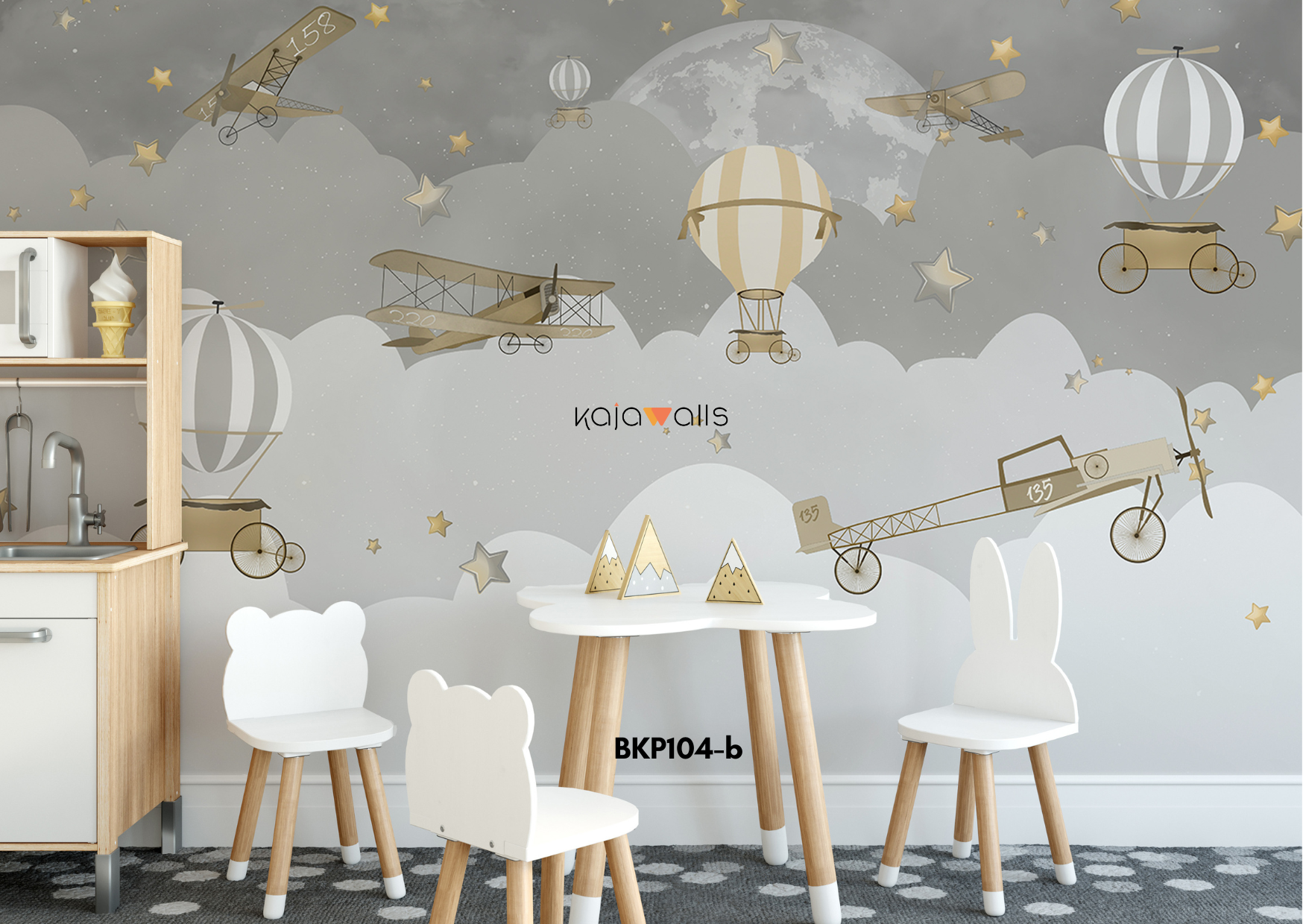 BOYS THEME Kids Wallpaper Mural (part 1)