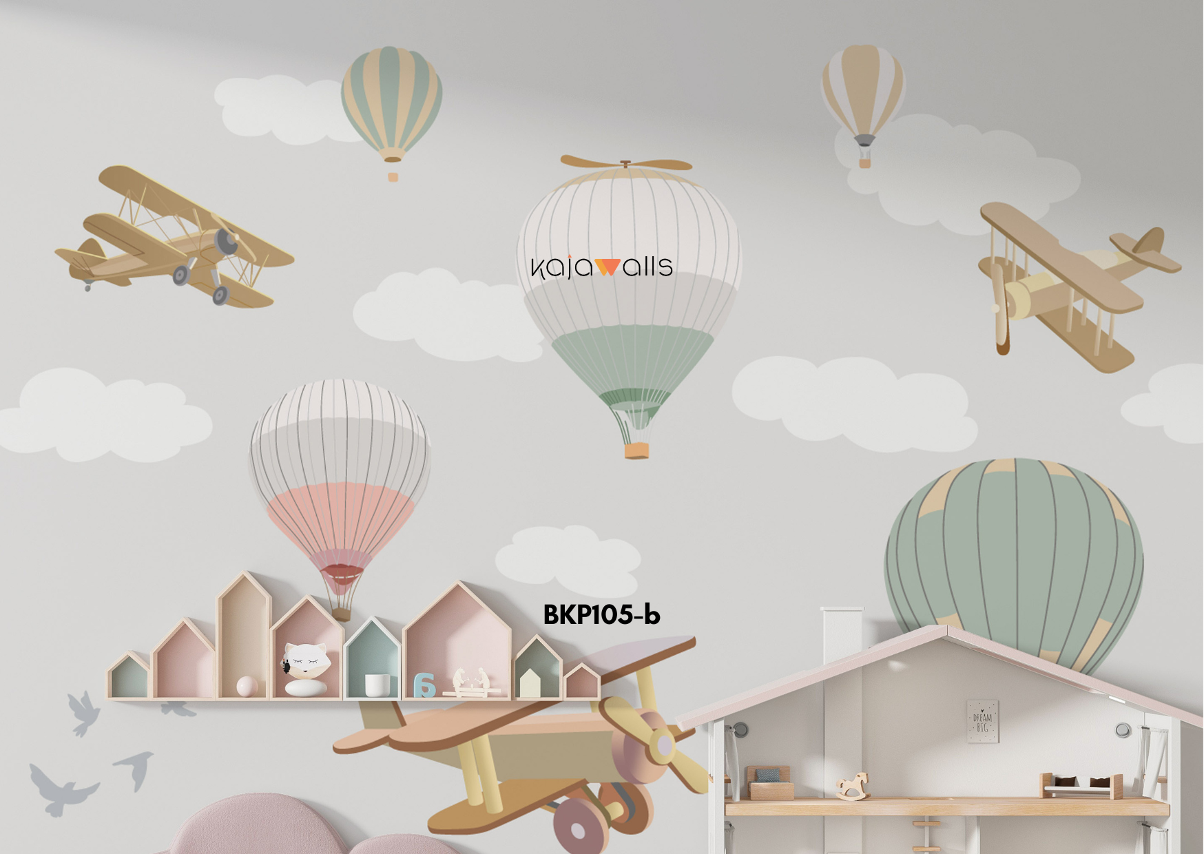 BOYS THEME Kids Wallpaper Mural (part 1)