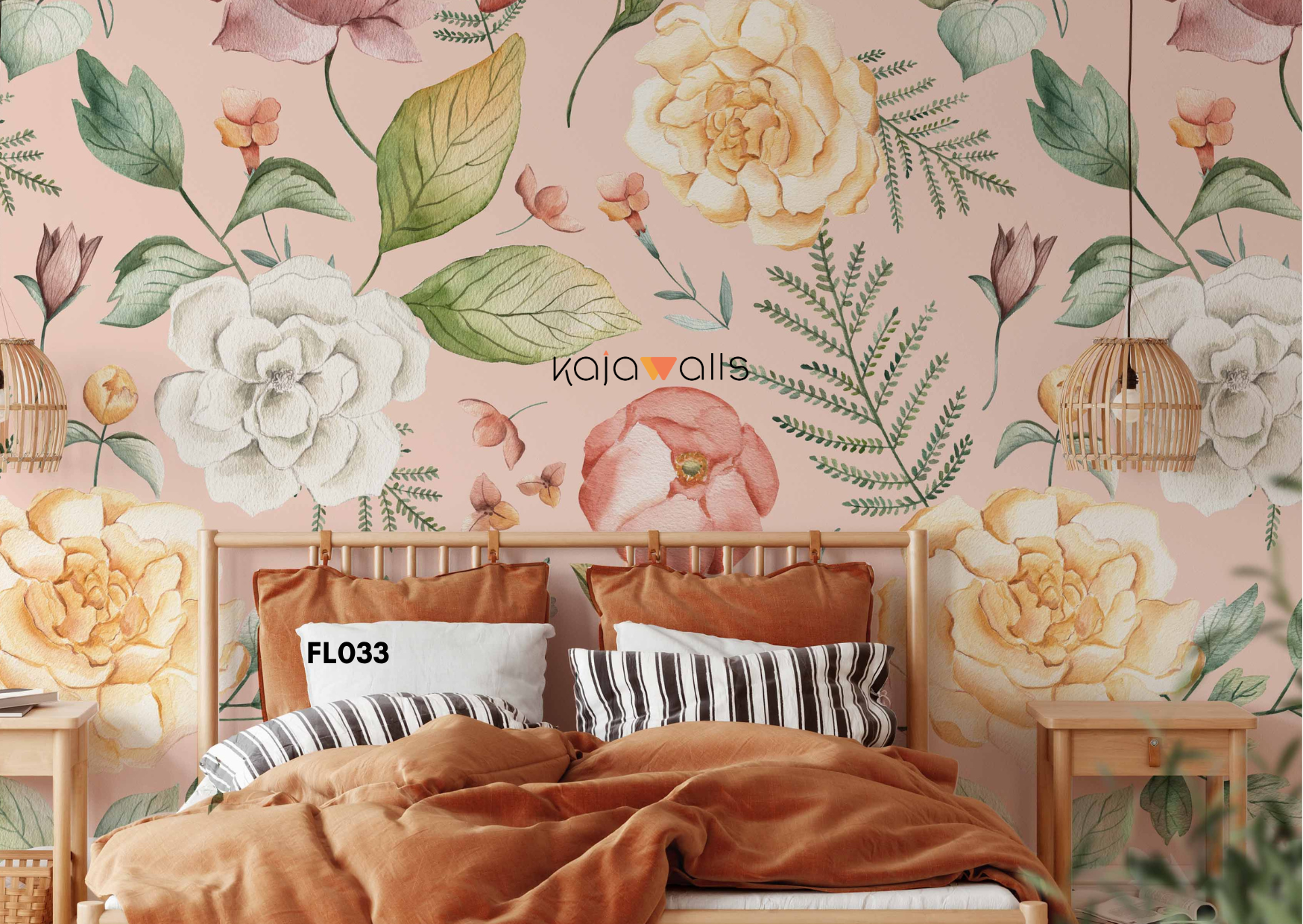 FLORAL Wallpaper Mural (part 1)
