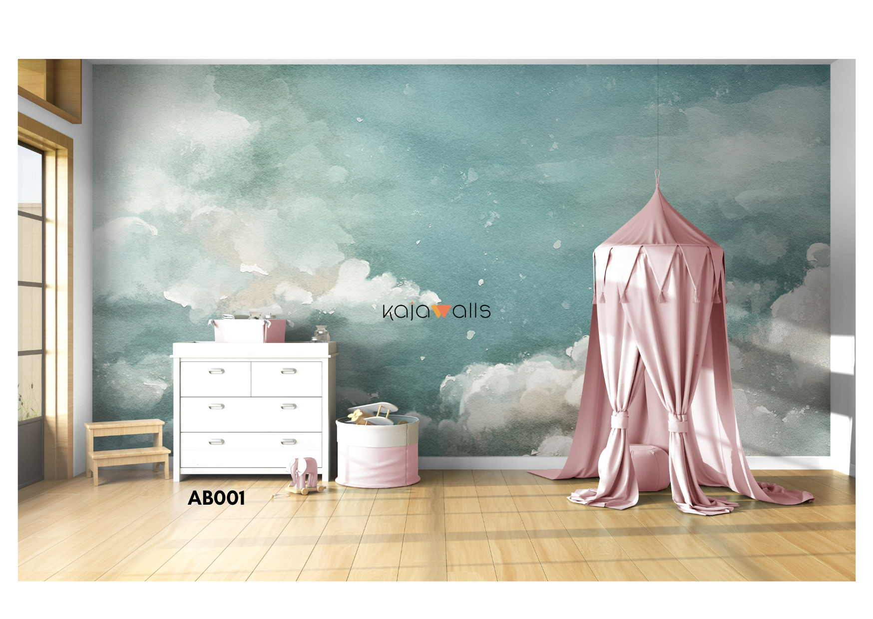 ABSTRACT WATERCOLOR Wallpaper Mural (part 1)