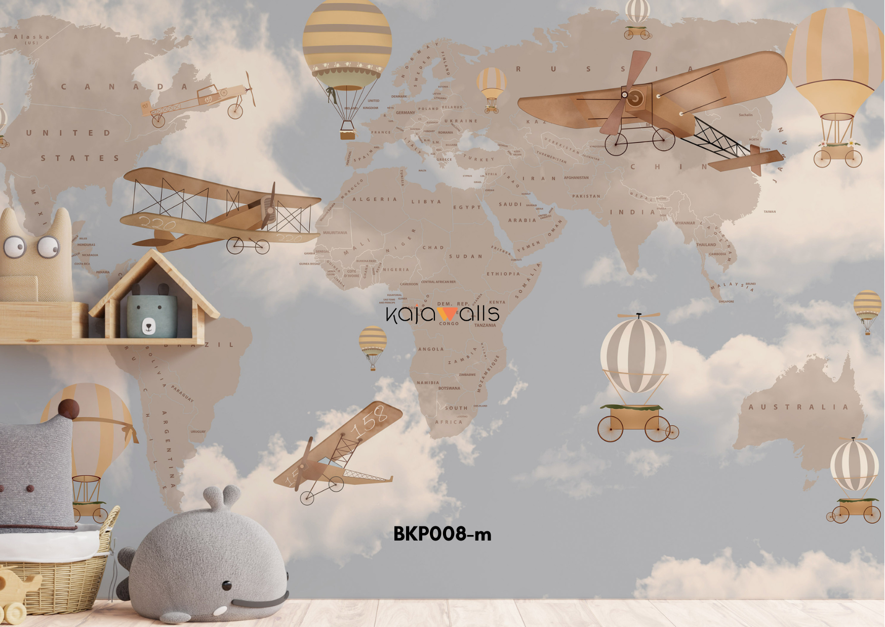MAPS Kids Wallpaper Mural (part 1)