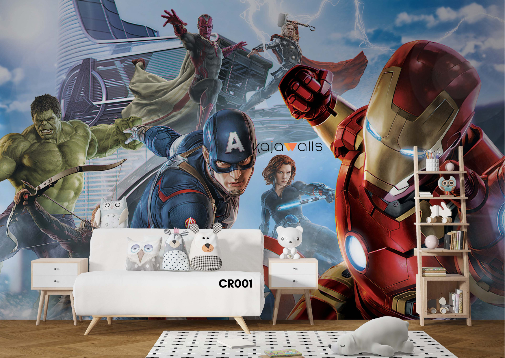 Character Kids Wallpaper Mural (part 1)